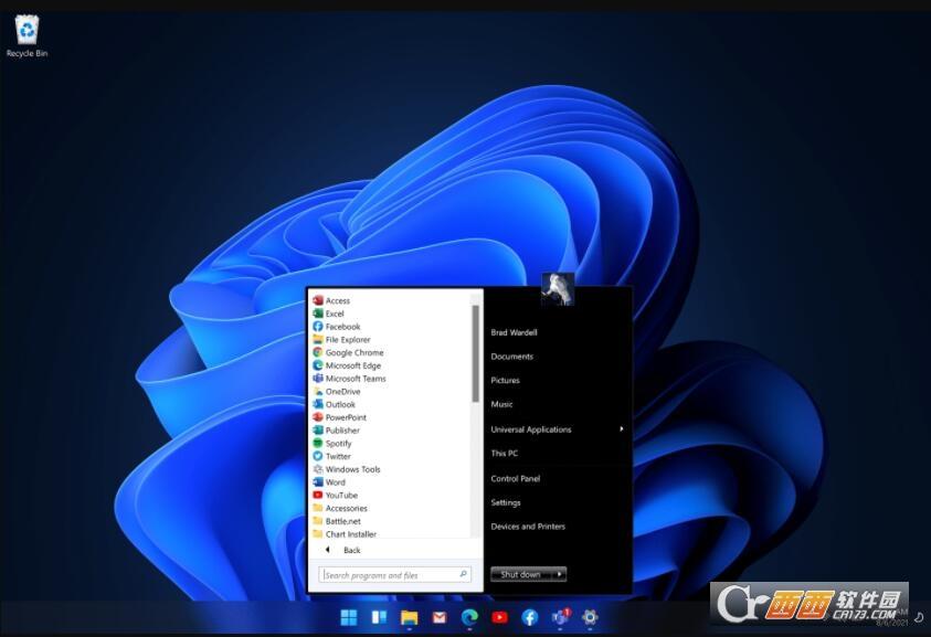 Win11开始菜单,Start11.